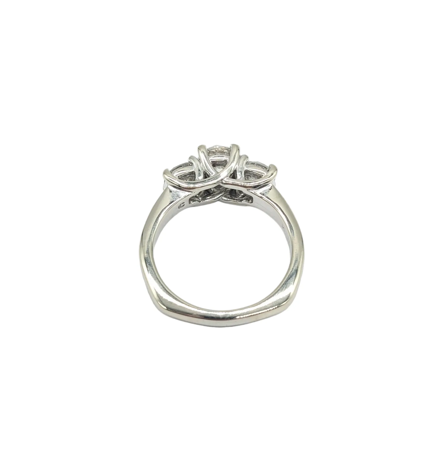 1.50 Carat Diamond 3 Inline Ring