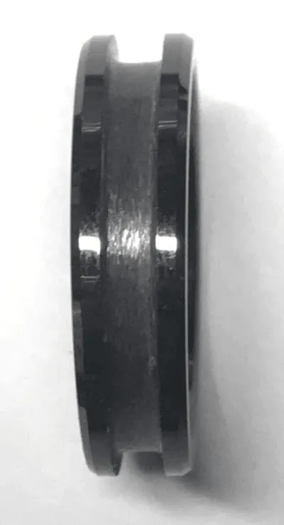 6mm Inlay Black Ceramic Ring Core