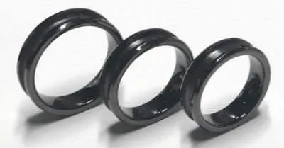 6mm Inlay Black Ceramic Ring Core