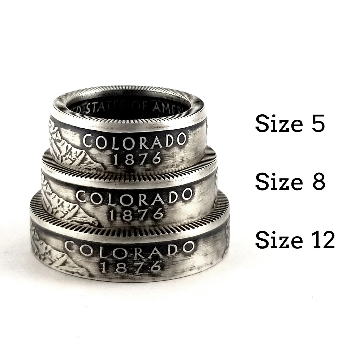 90% Silver Maryland Quarter Ring