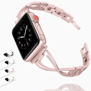 Apple Watch Band Women's Cuff Crystal Diamond Bracelet