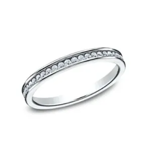 Benchmark Channel Set Ladies Diamond Band