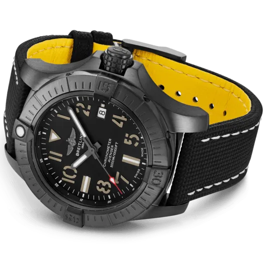 BRT Watch Avenger AutoMTic 45 SeaWOF Night Mission Leather Tang Type