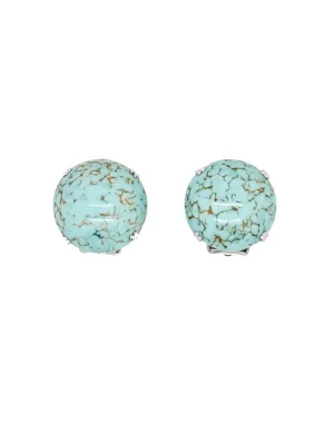 Christian Dior Vintage 1958 Turquoise Earrings