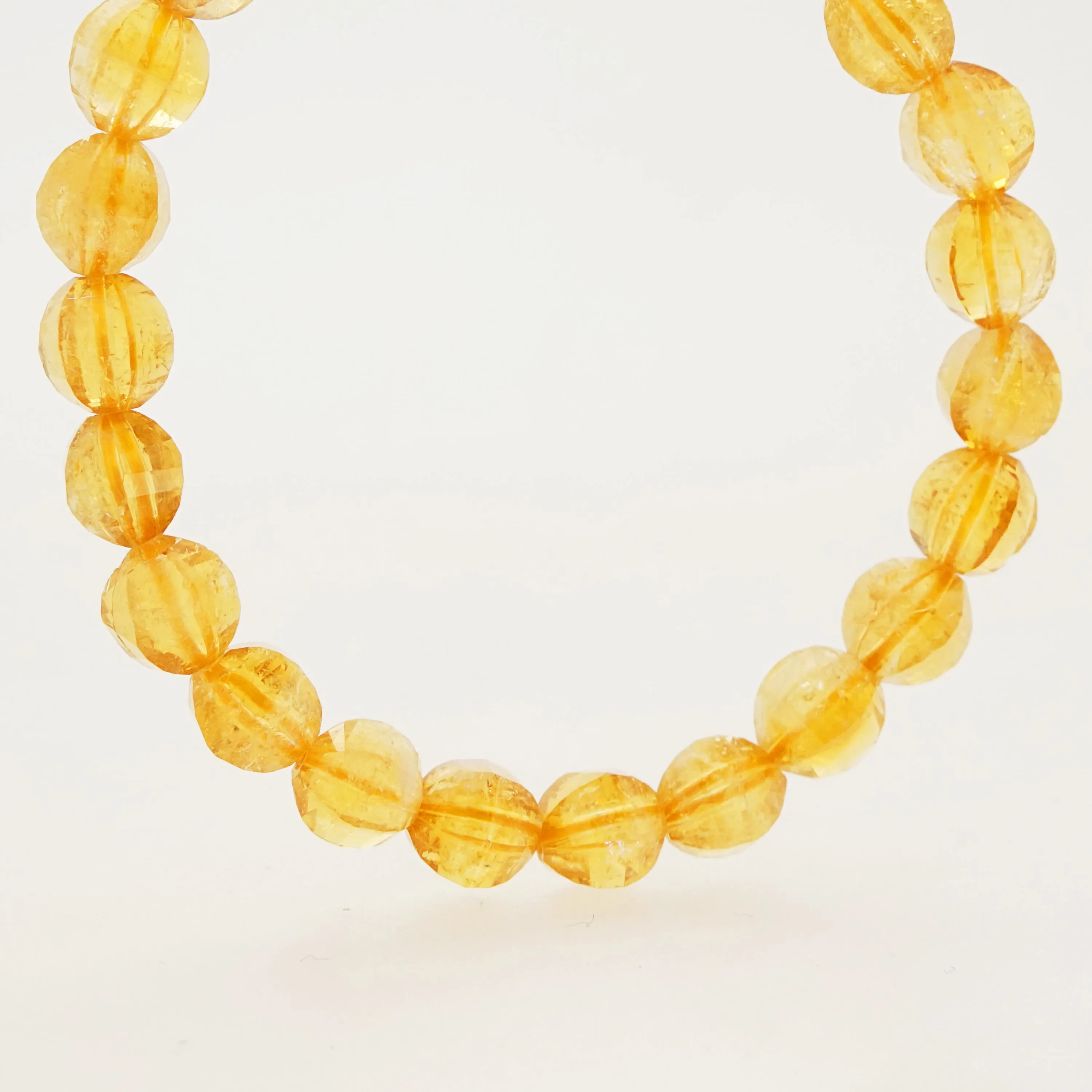 Citrine Faceted 8mm