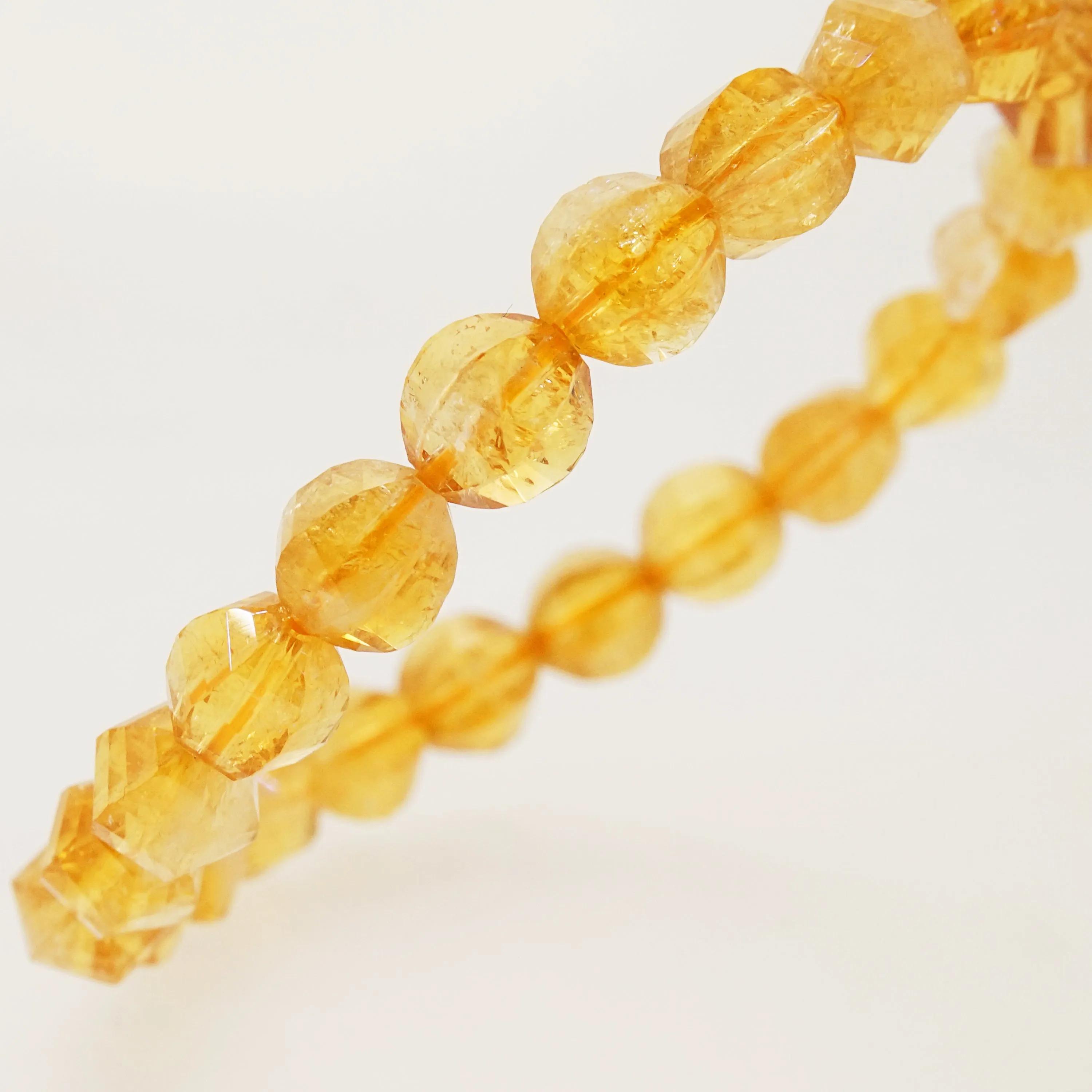 Citrine Faceted 8mm