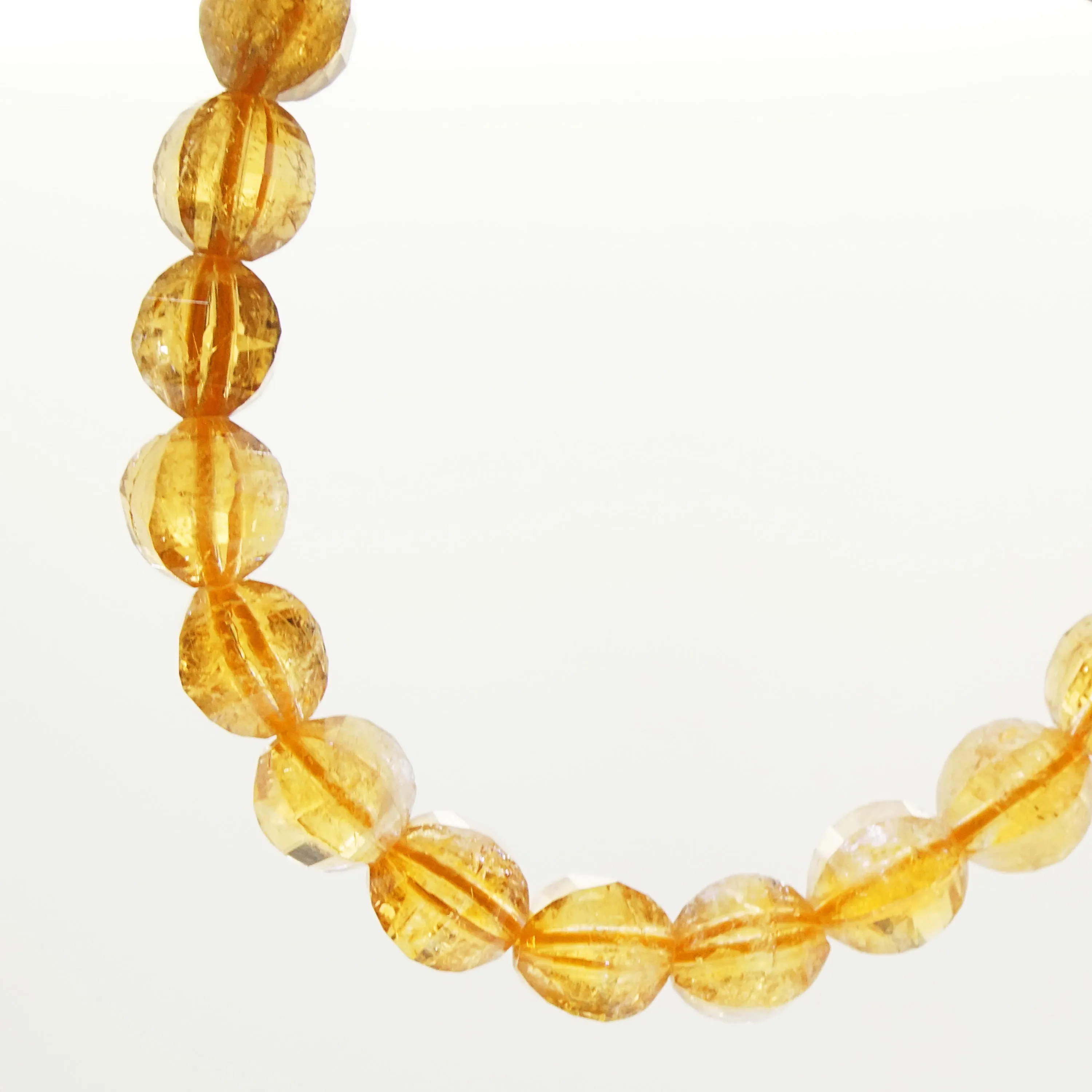 Citrine Faceted 8mm