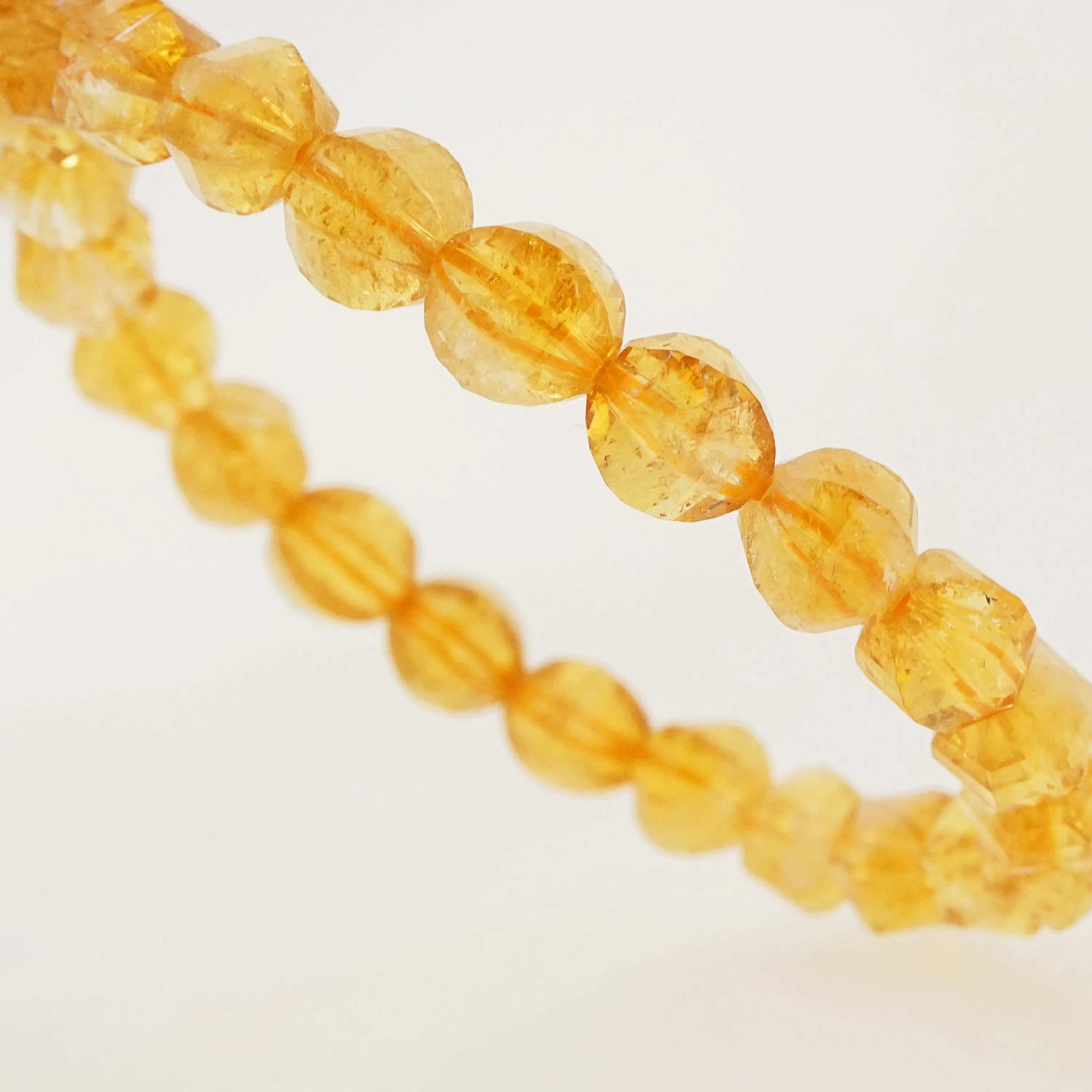 Citrine Faceted 8mm