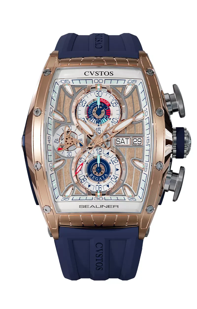 CVSTOS - Sealiner Chronograph Steel Rose-Gold | C01107.4125001