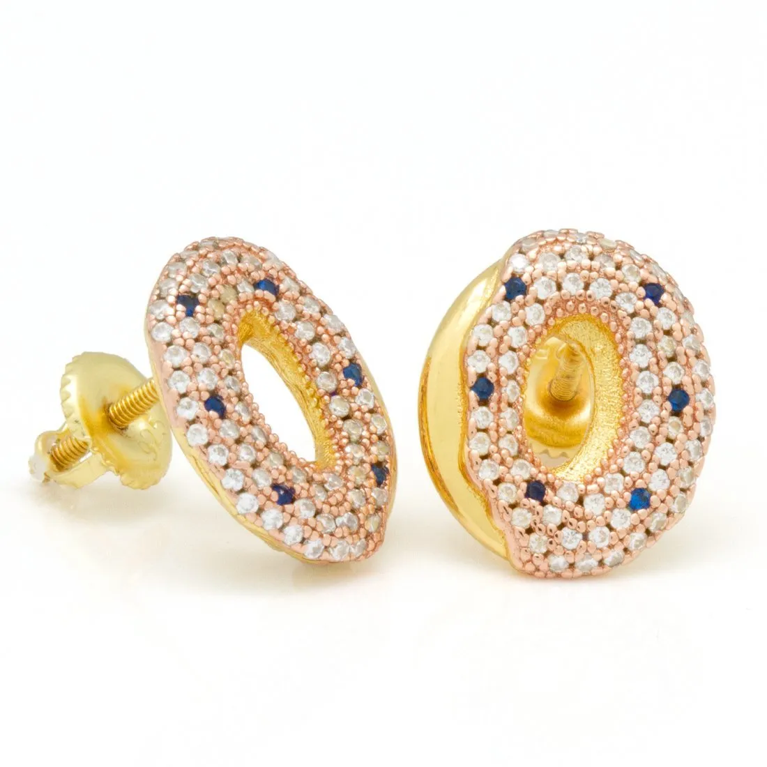 Donut Stud Earrings