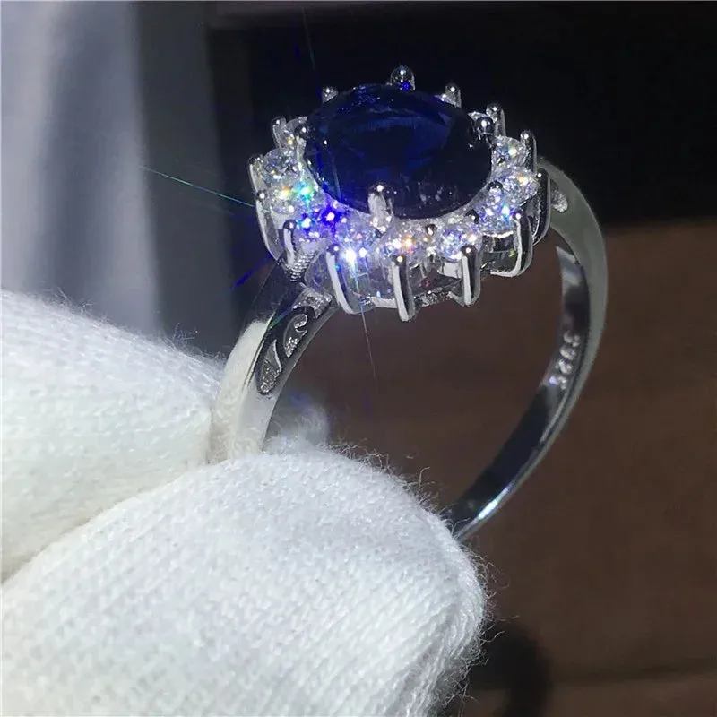 Elegant Temperament King Women Kiwidress Exquisite Ring