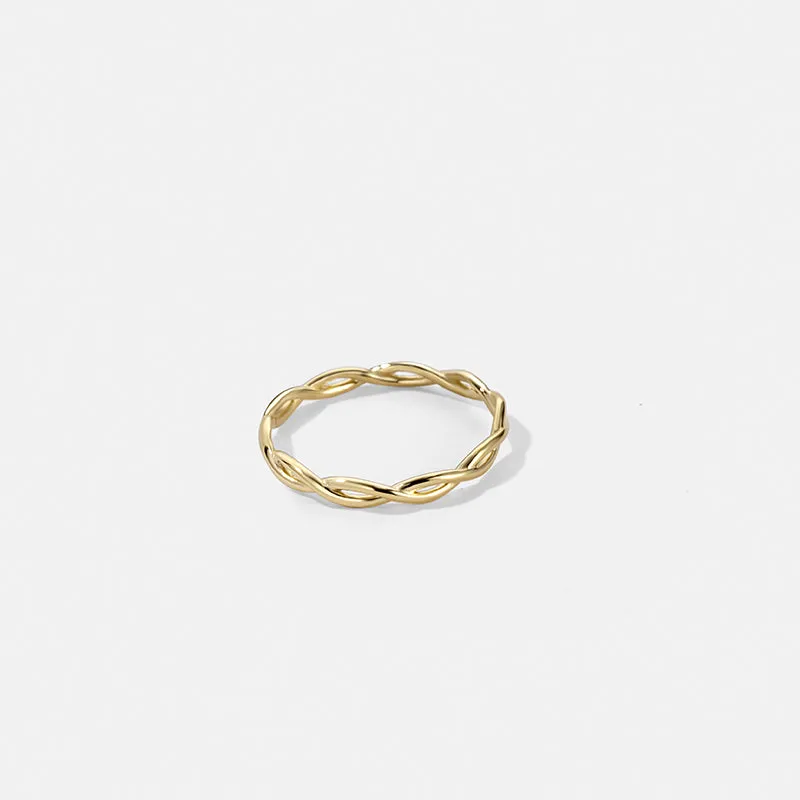 Forever Twisted Gold Ring