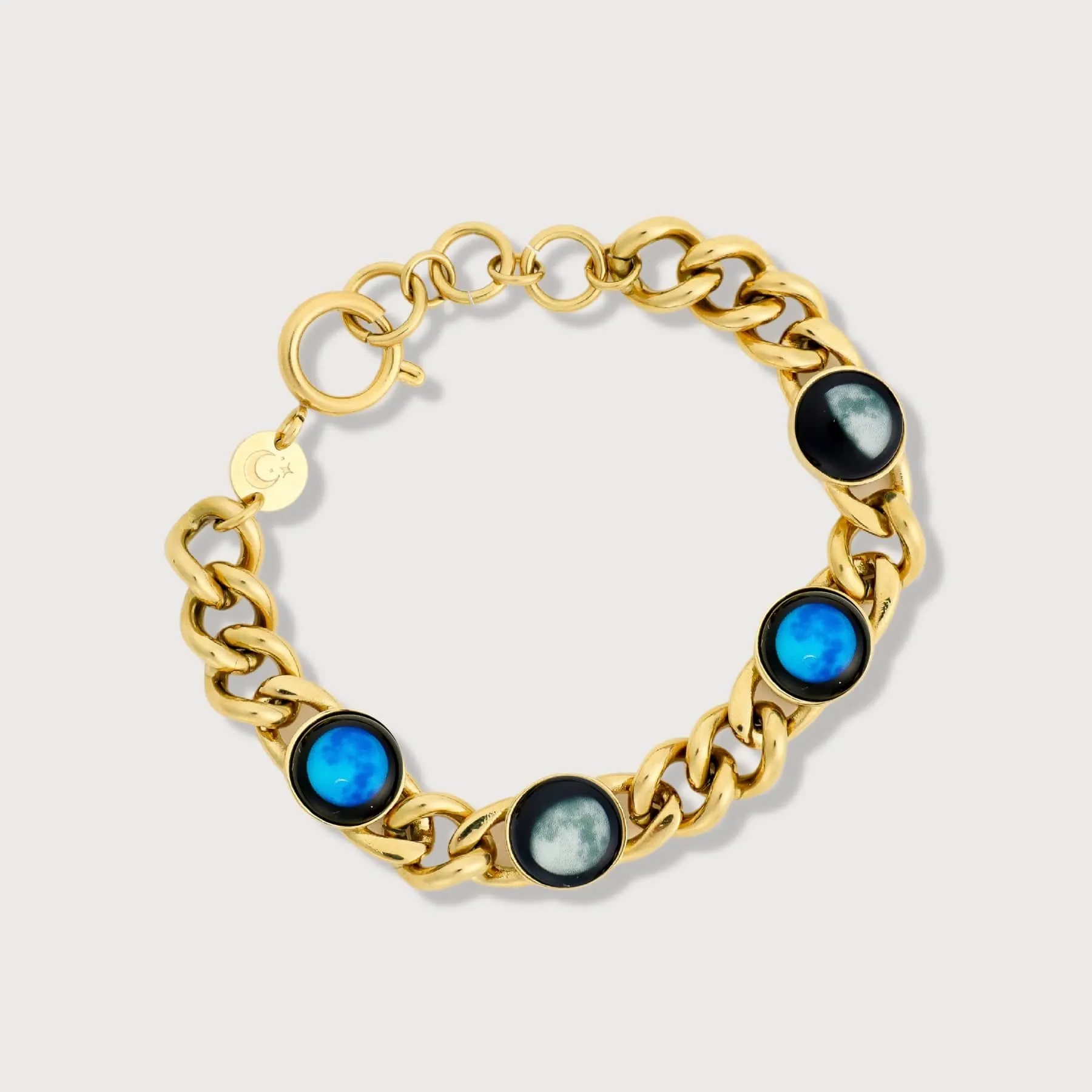 Four Moon Pleiades Bracelet in Gold