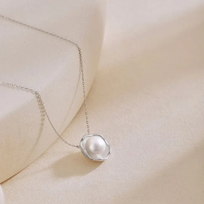 Fresh Water Pearl Oyster Necklace ERLN016