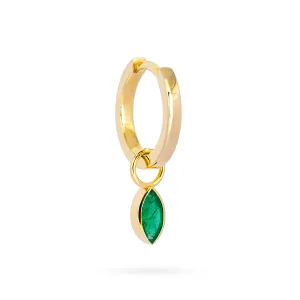 Gleamora Emerald Earring (Single)