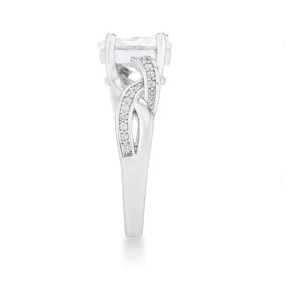 Justine 2ct Oval Cut Cubic Zirconia Ring | 2.5ct