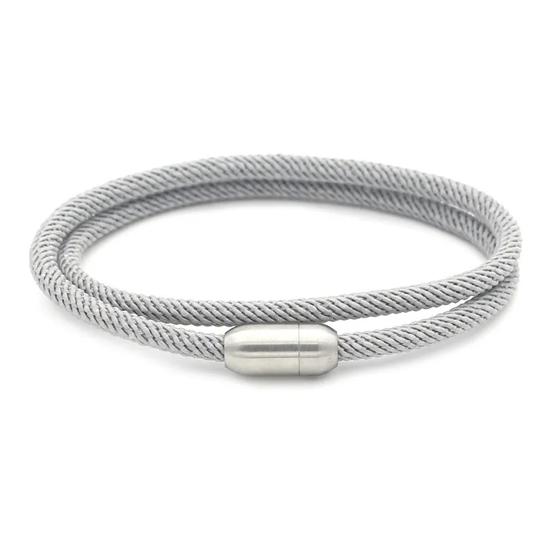 Macron Color Milan Wire Magnet Buckle Bracelet