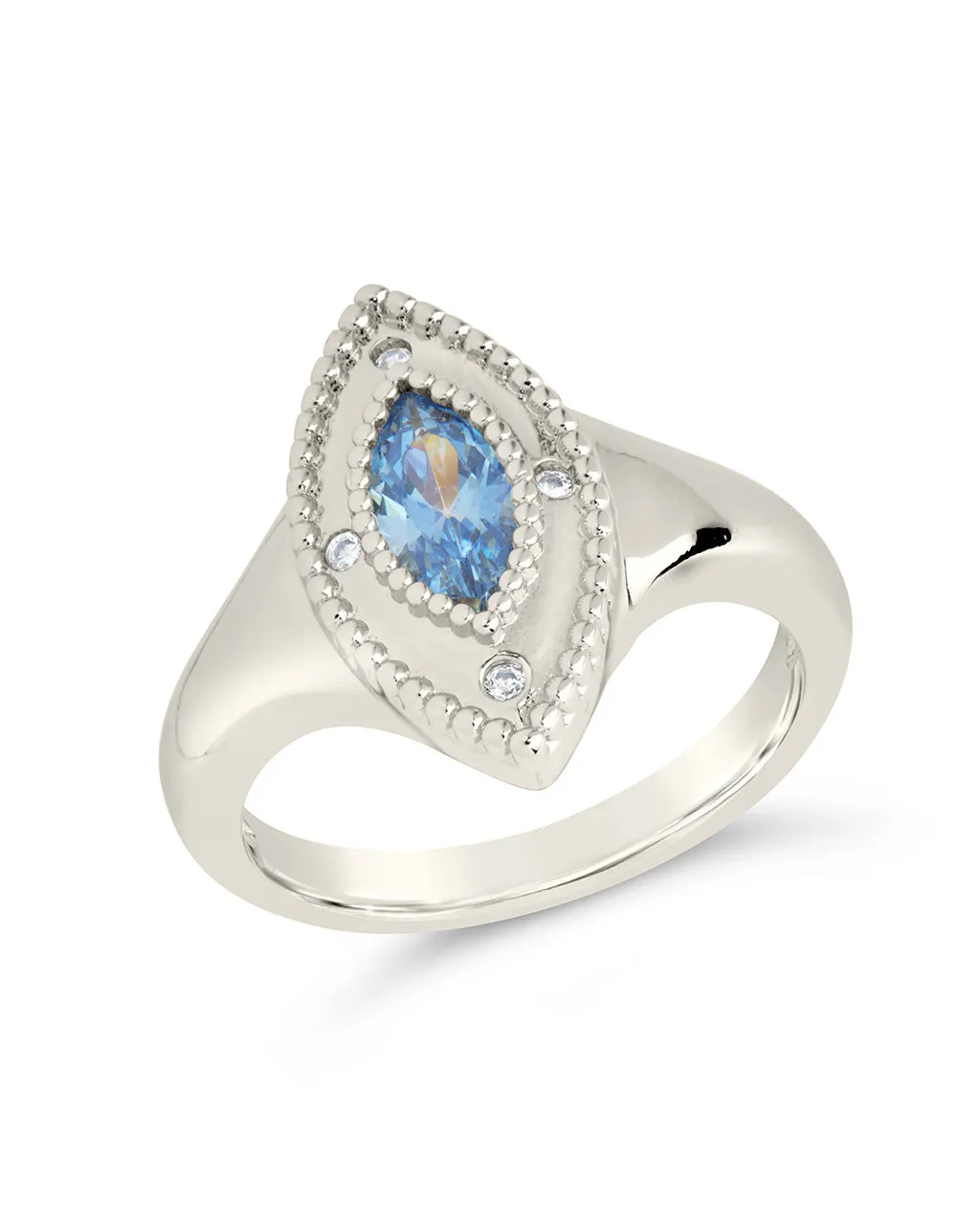 Nezetta CZ Cocktail Ring