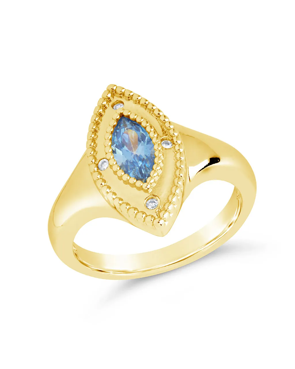 Nezetta CZ Cocktail Ring