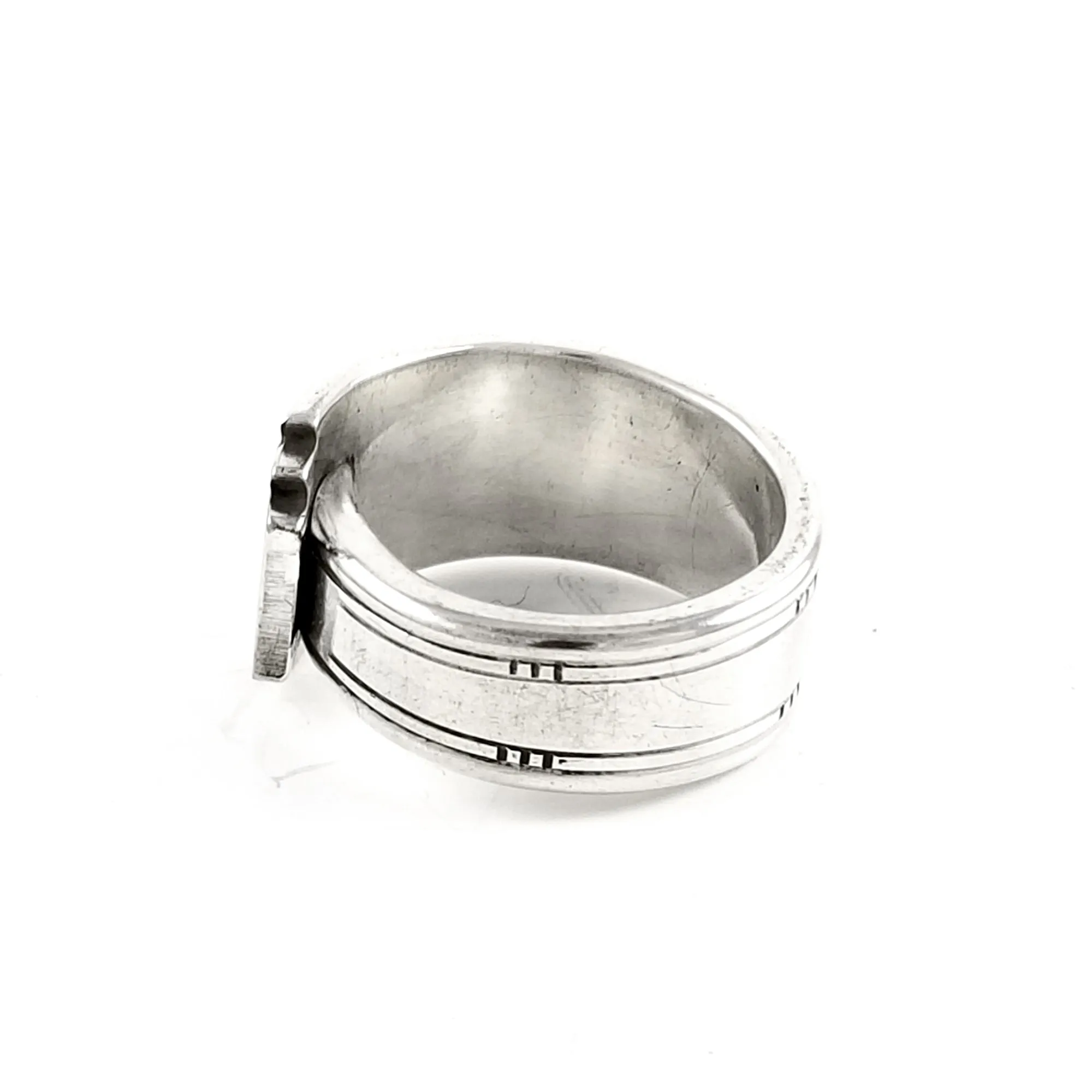 Oneida Friendship Medality Spoon Ring