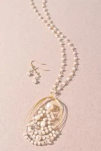 Pearl accent necklace