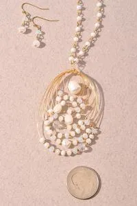 Pearl accent necklace