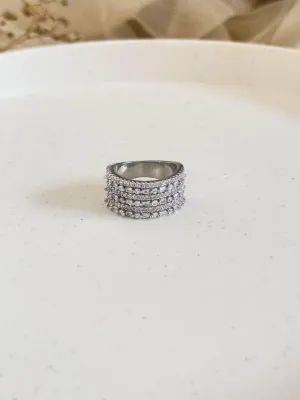 Pyramid Spinner Ring