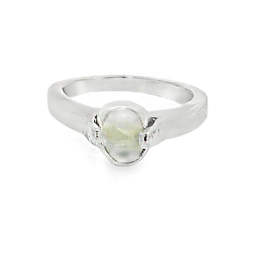 Rainbow Moonstone Ring (size 6 1/2)