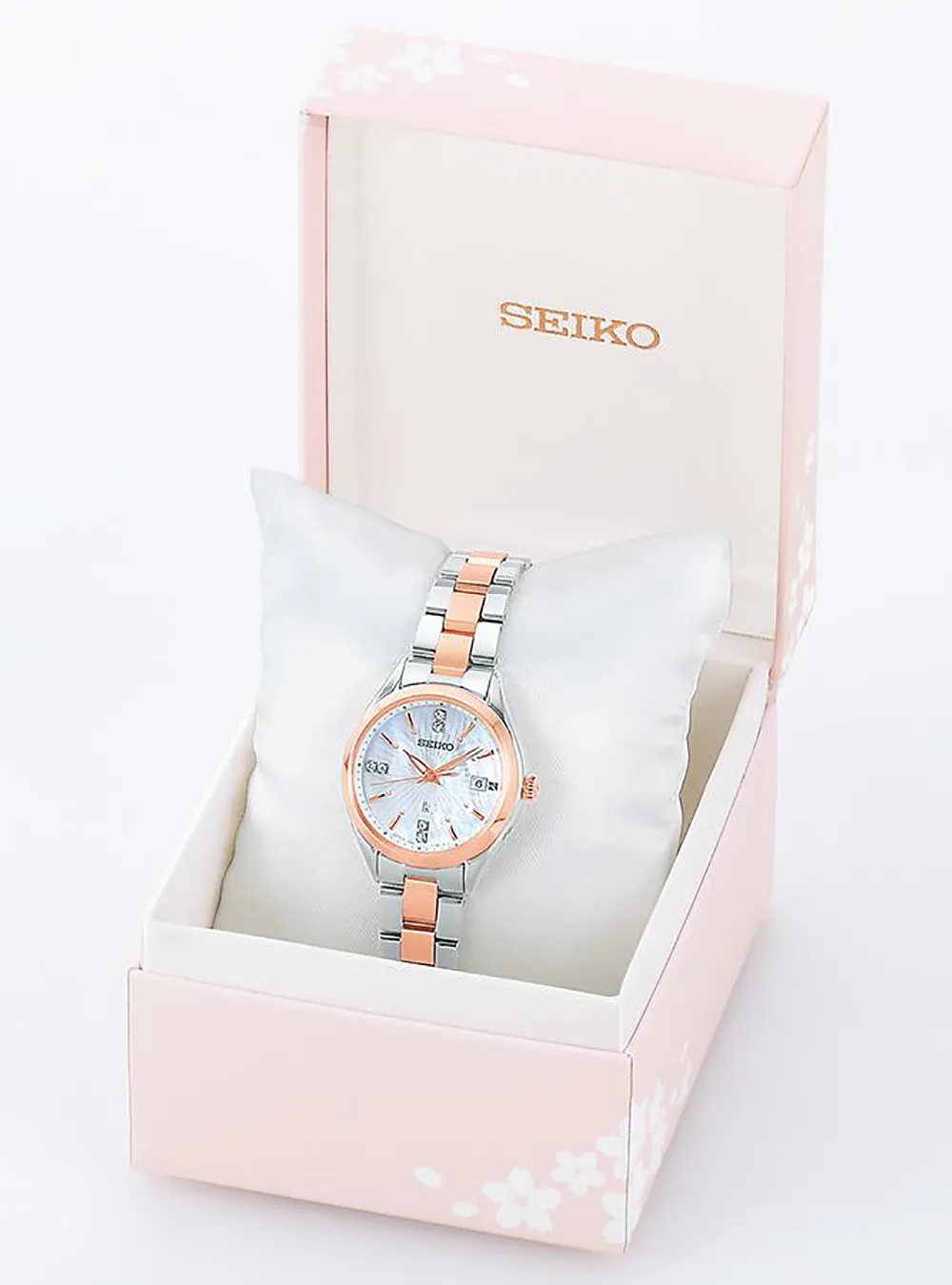 SEIKO WATCH LUKIA LADY COLLECTION 2024 SAKURA BLOOMING LIMITED EDITON SSQW080 MADE IN JAPAN LADIES'