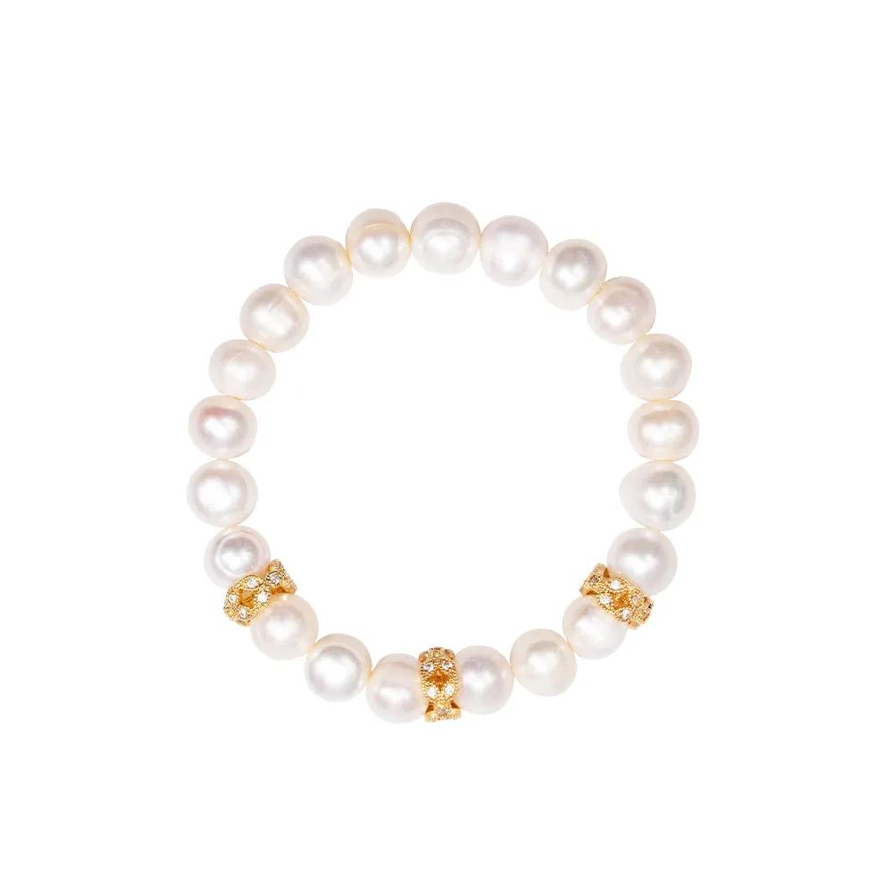 Sparkle Pearl Bracelet