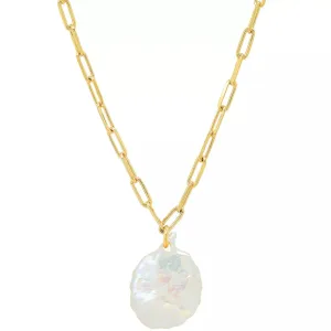 TAI FRESHWATER PEARL GOLD NECKLACE